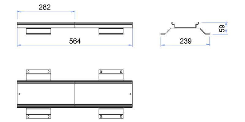 Rail de fixation