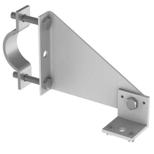 Support orientable pour fixation sur tube rond horizontal - Supports de  montage - I-Valo